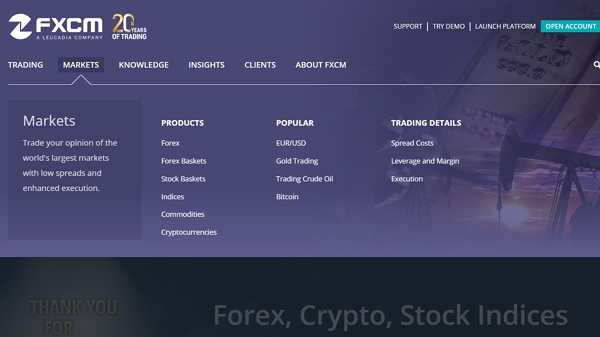 FXCM-FXC Markets